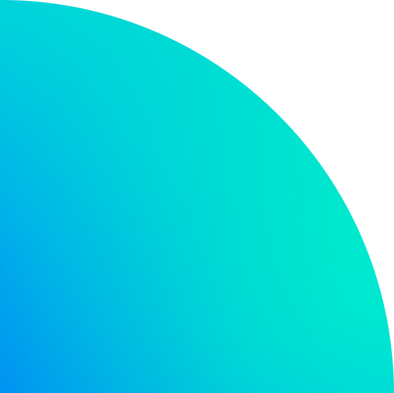 Light blue circle